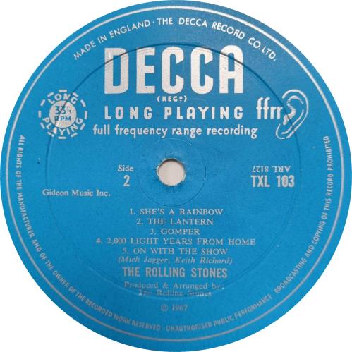 Rolling Stones Satanic Majesties uk レコード Their Satanic Majesties Request - 50th Anniversary Special